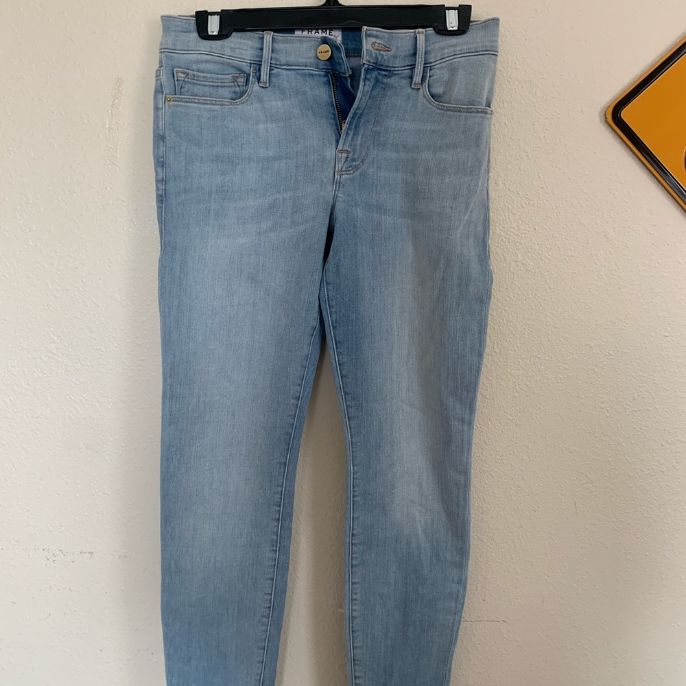 Frame le skinny Jeanne crop